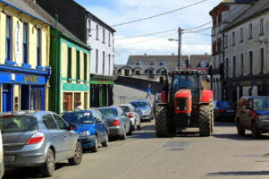 Ireland, colorful small towns and villages, fishing towns, rural towns